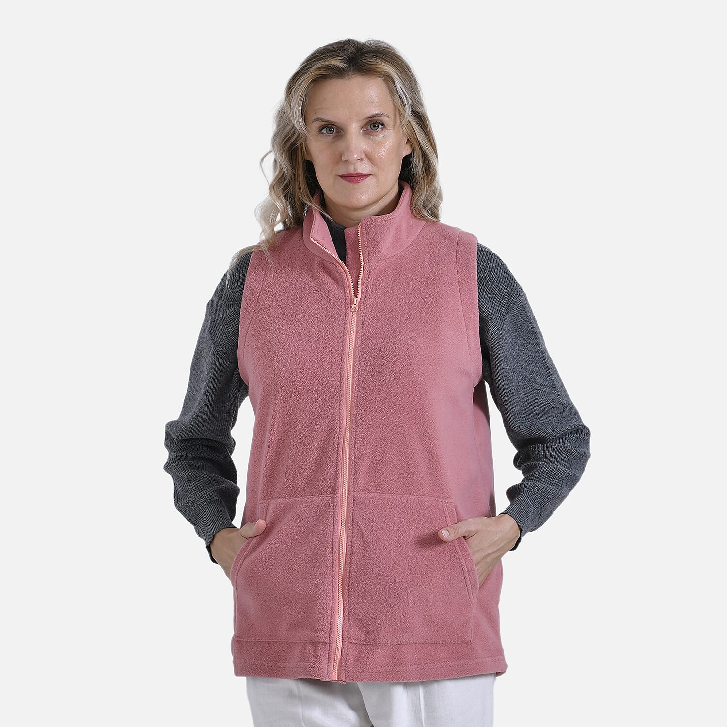 La Marey Polyester Patterned Vest-Waistcoat