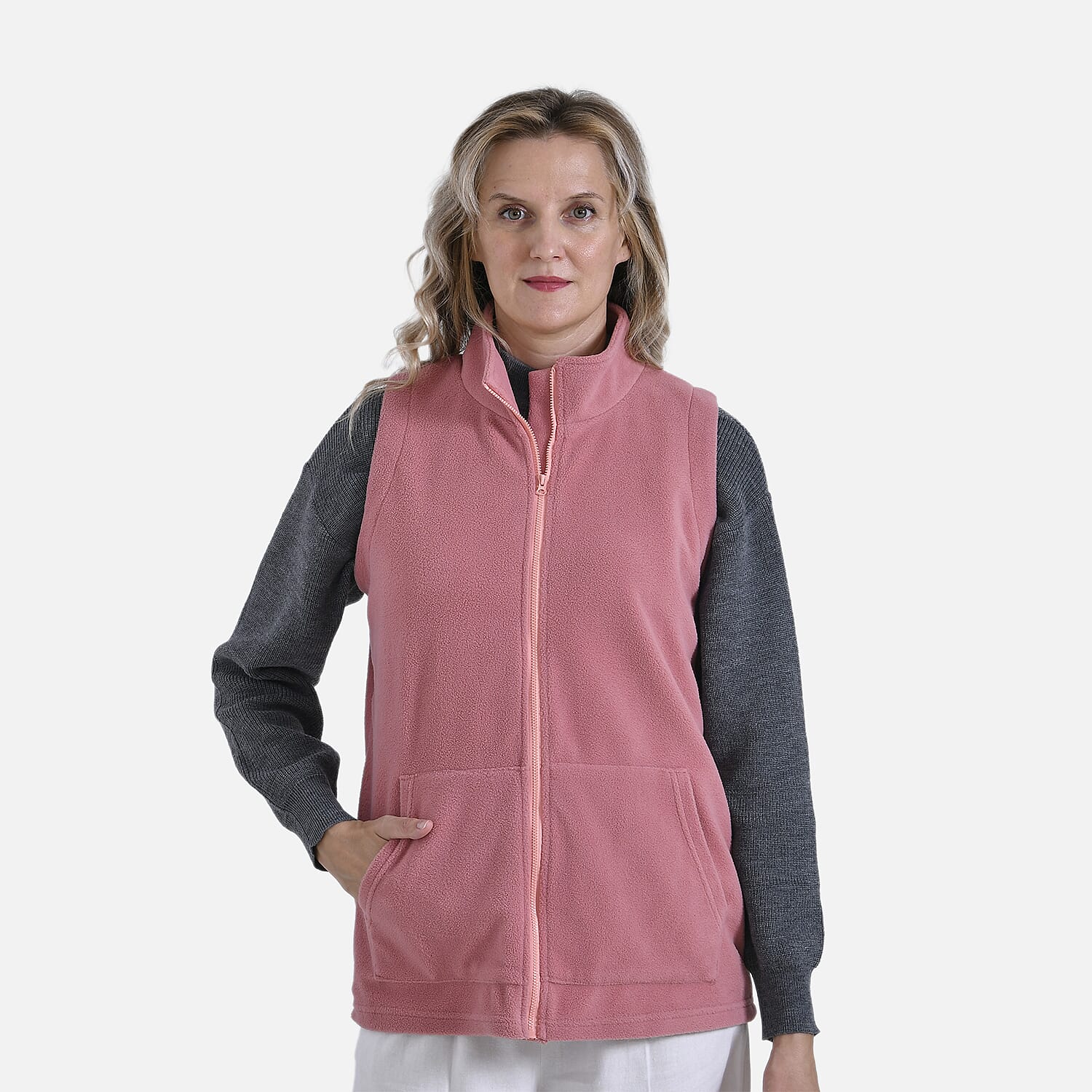 La Marey Polyester Patterned Vest-Waistcoat