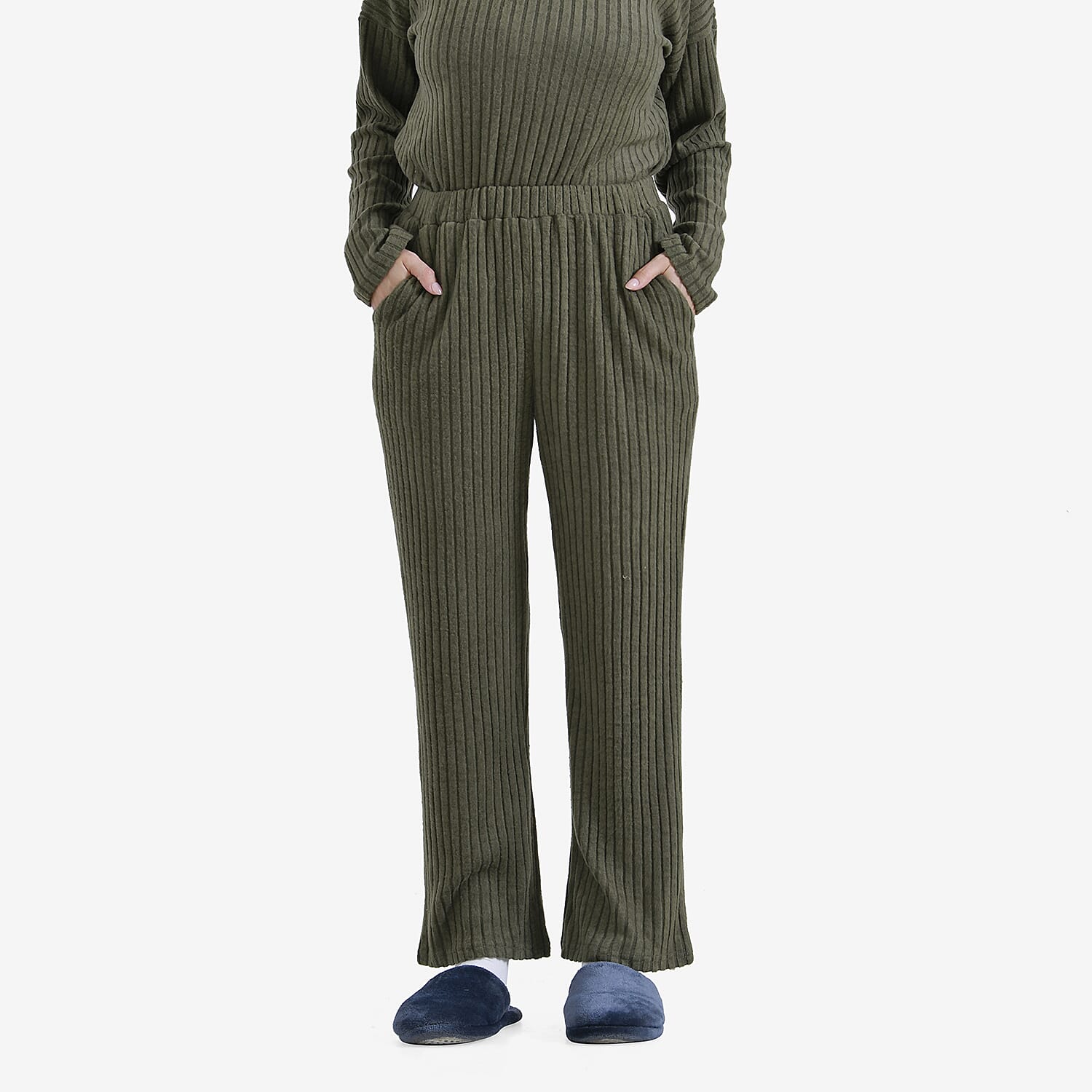 La Marey Two-Piece Knitted Loungwear Set