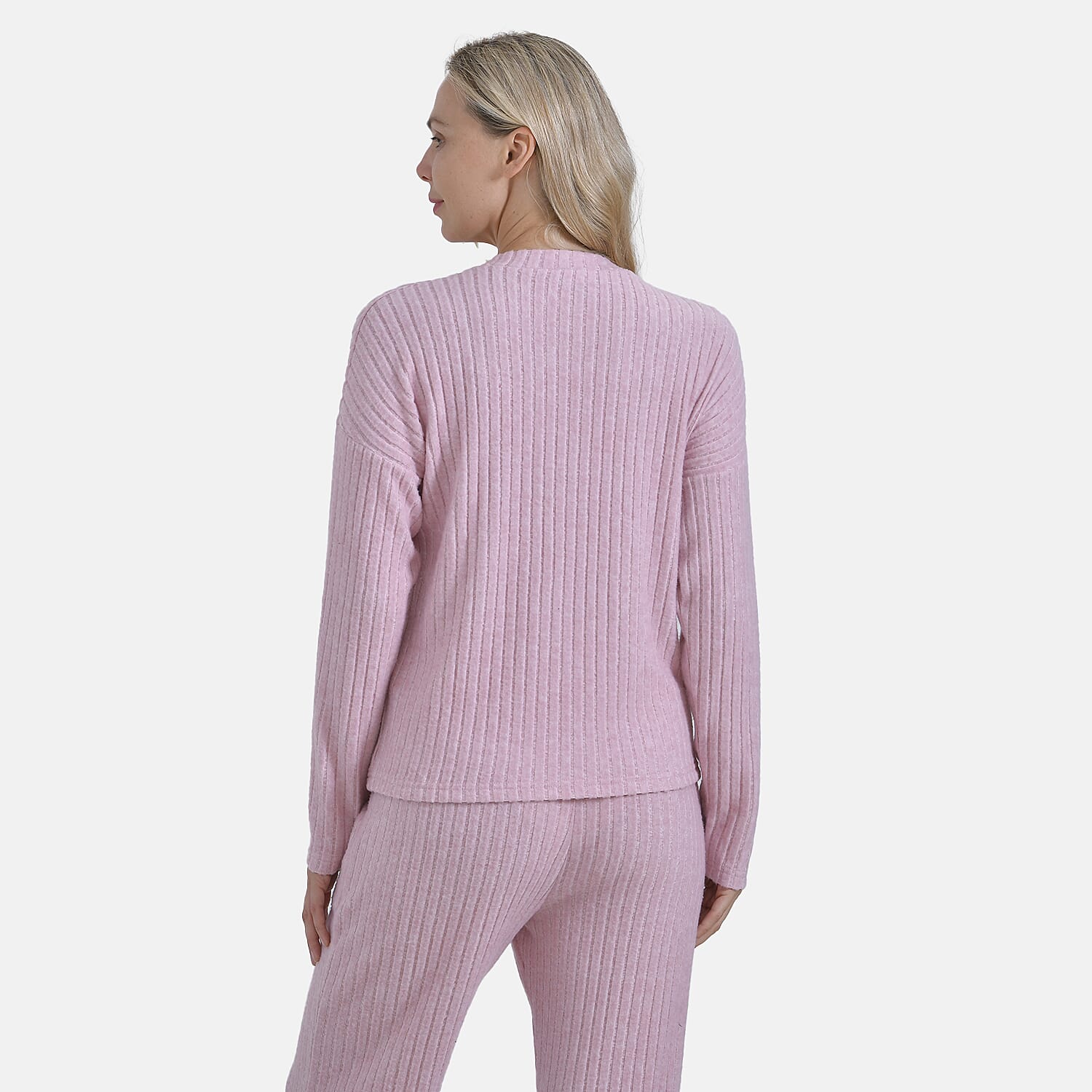 La Marey Two-piece Knitted Loungewear Set