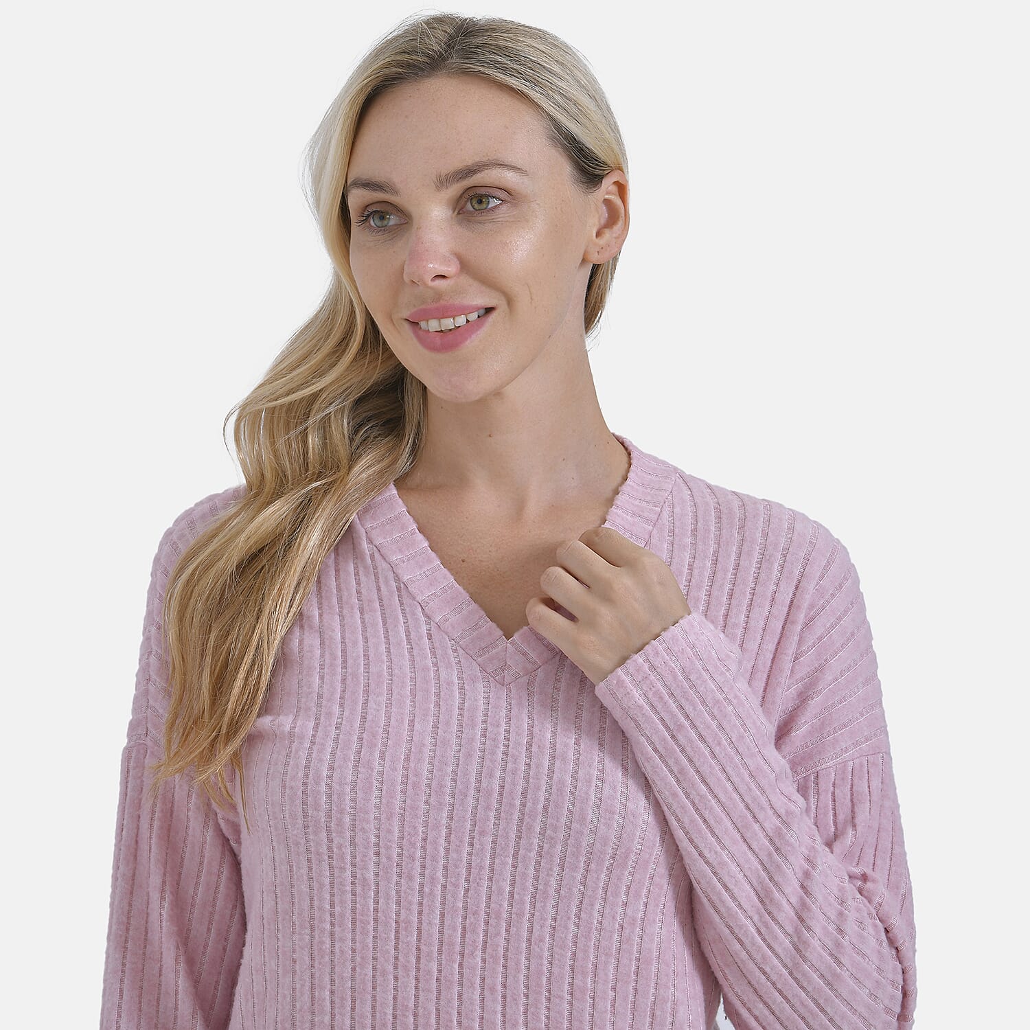 La Marey Two-piece Knitted Loungewear Set