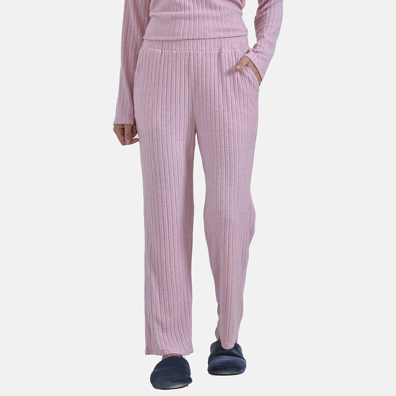 La Marey Two-piece Knitted Loungewear Set