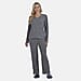 La Marey Two-piece Knitted Loungewear Set