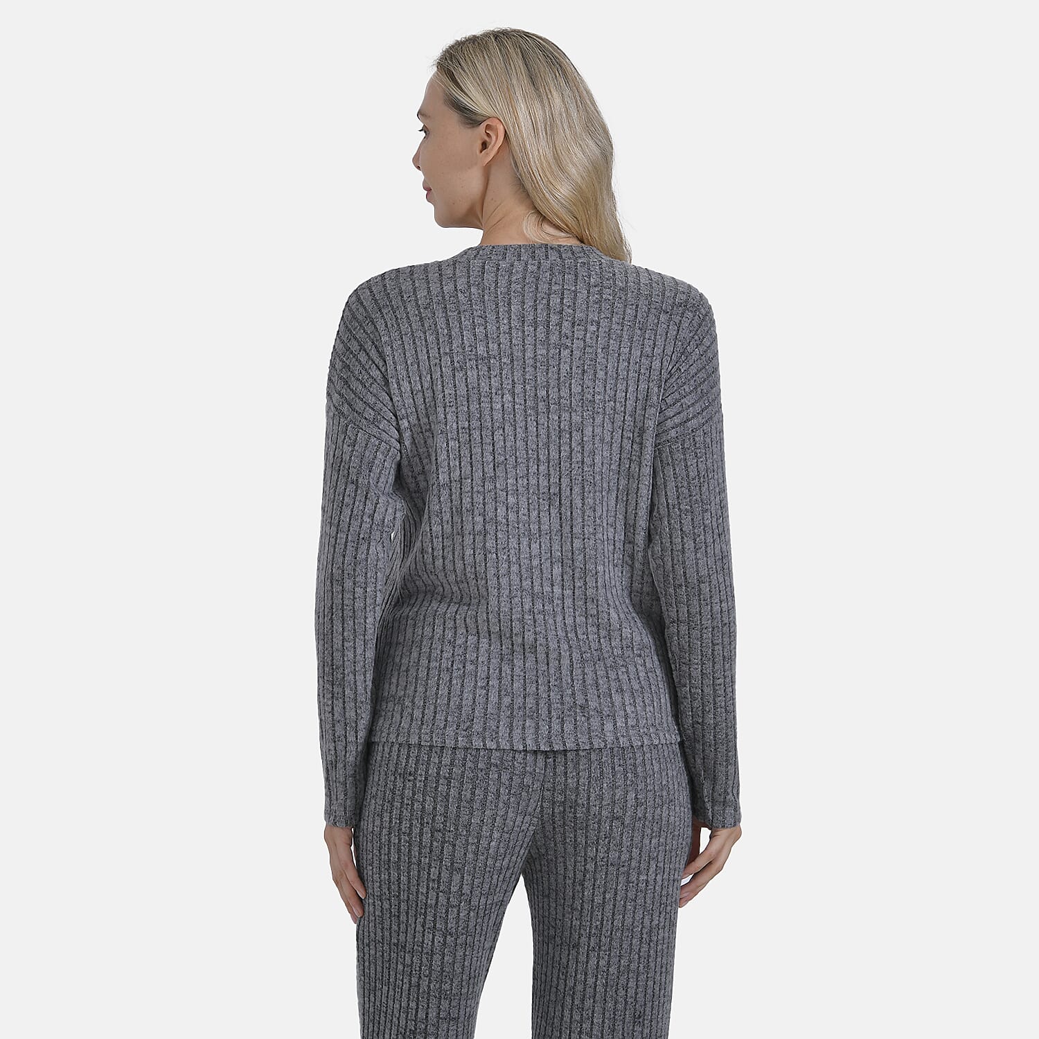La Marey Two-piece Knitted Loungewear Set
