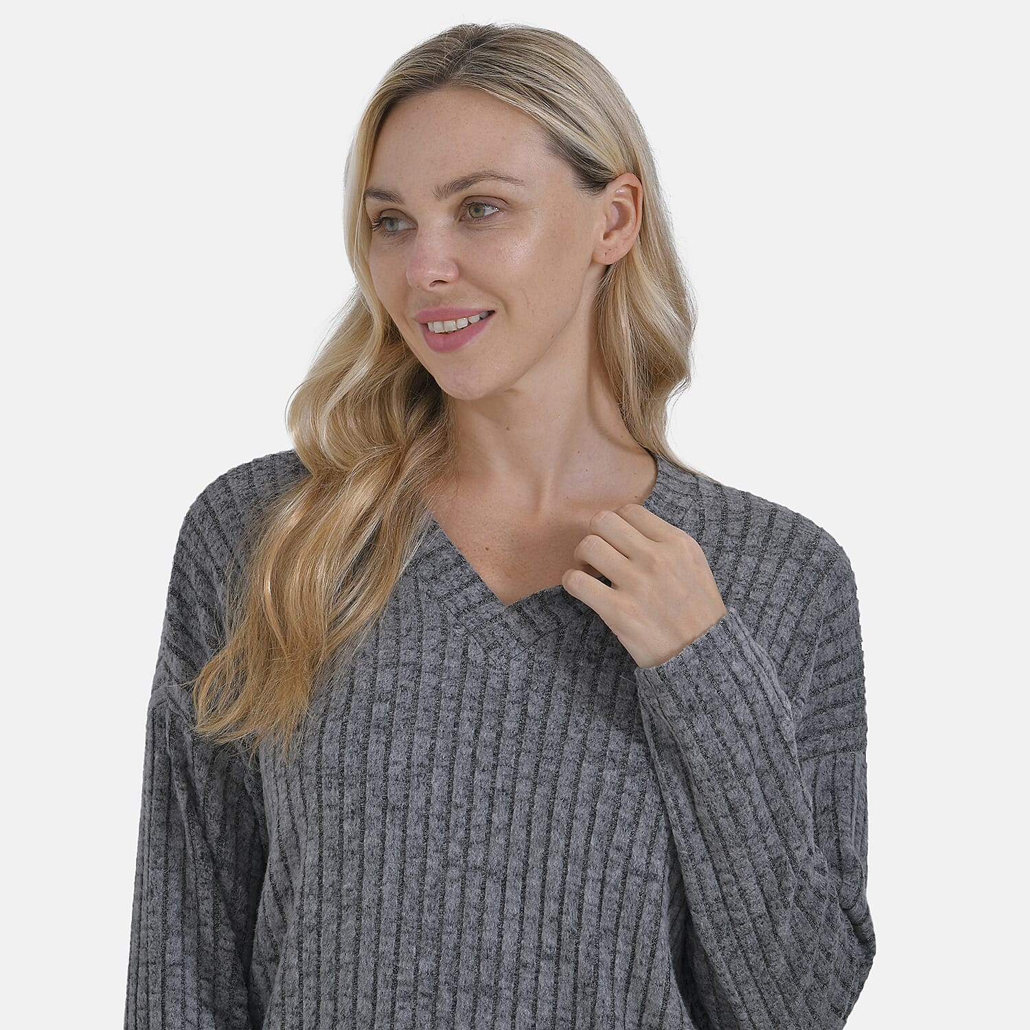 La Marey Two-piece Knitted Loungewear Set