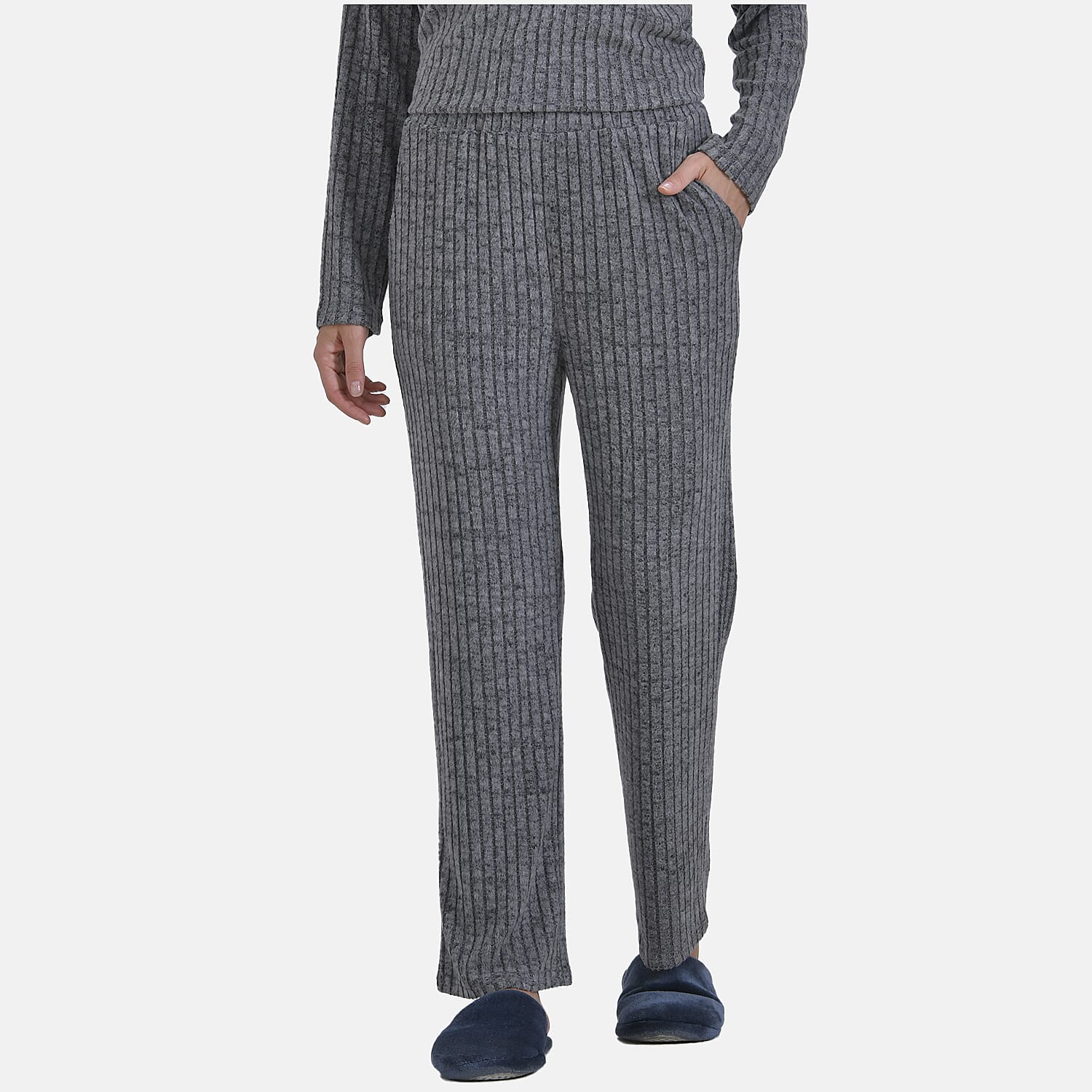 La Marey Two-piece Knitted Loungewear Set