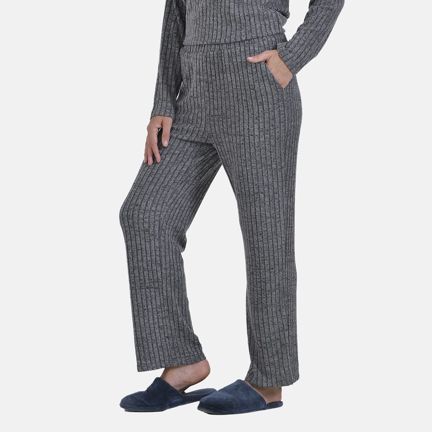 La Marey Two-piece Knitted Loungewear Set