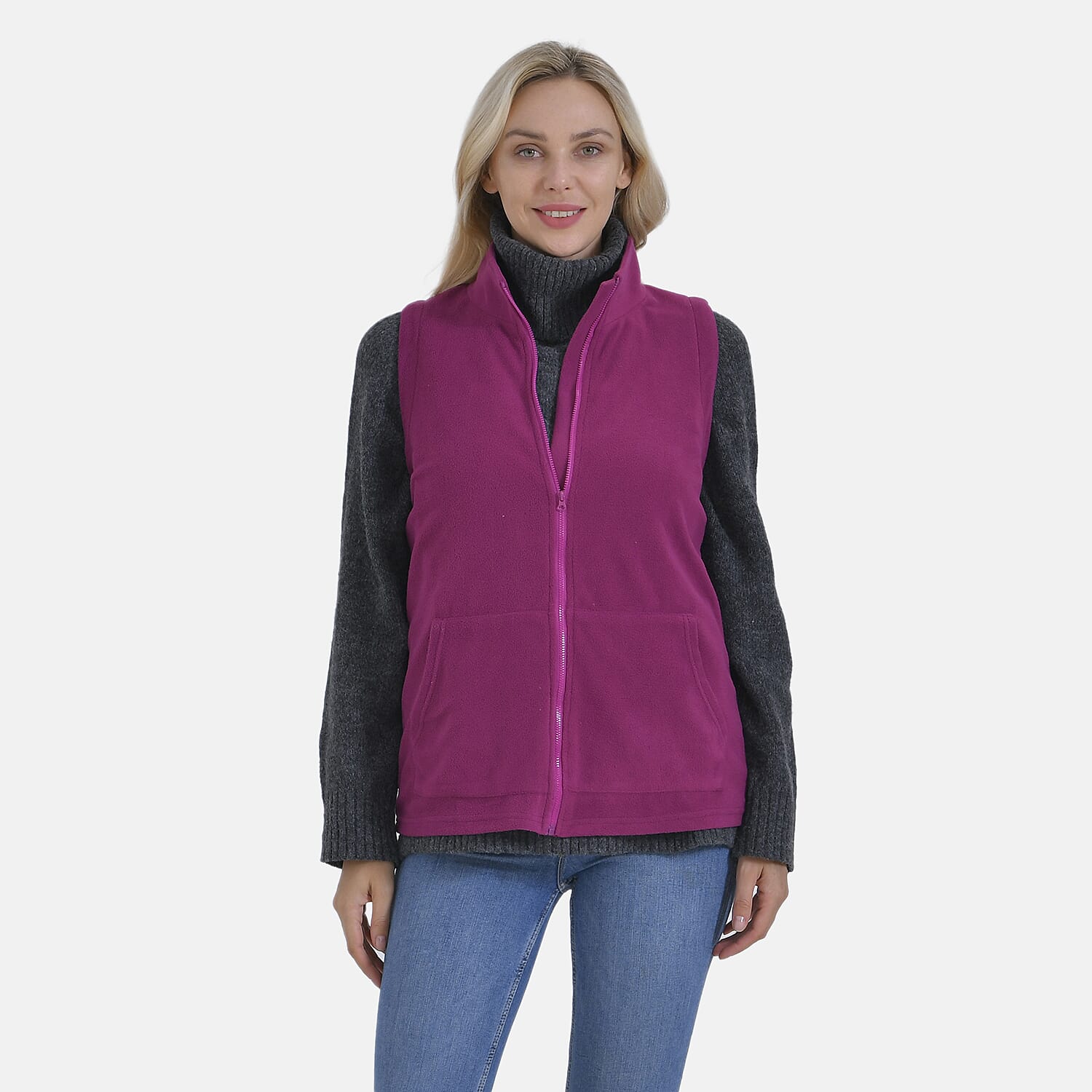 La Marey Turtle Neck Gillet