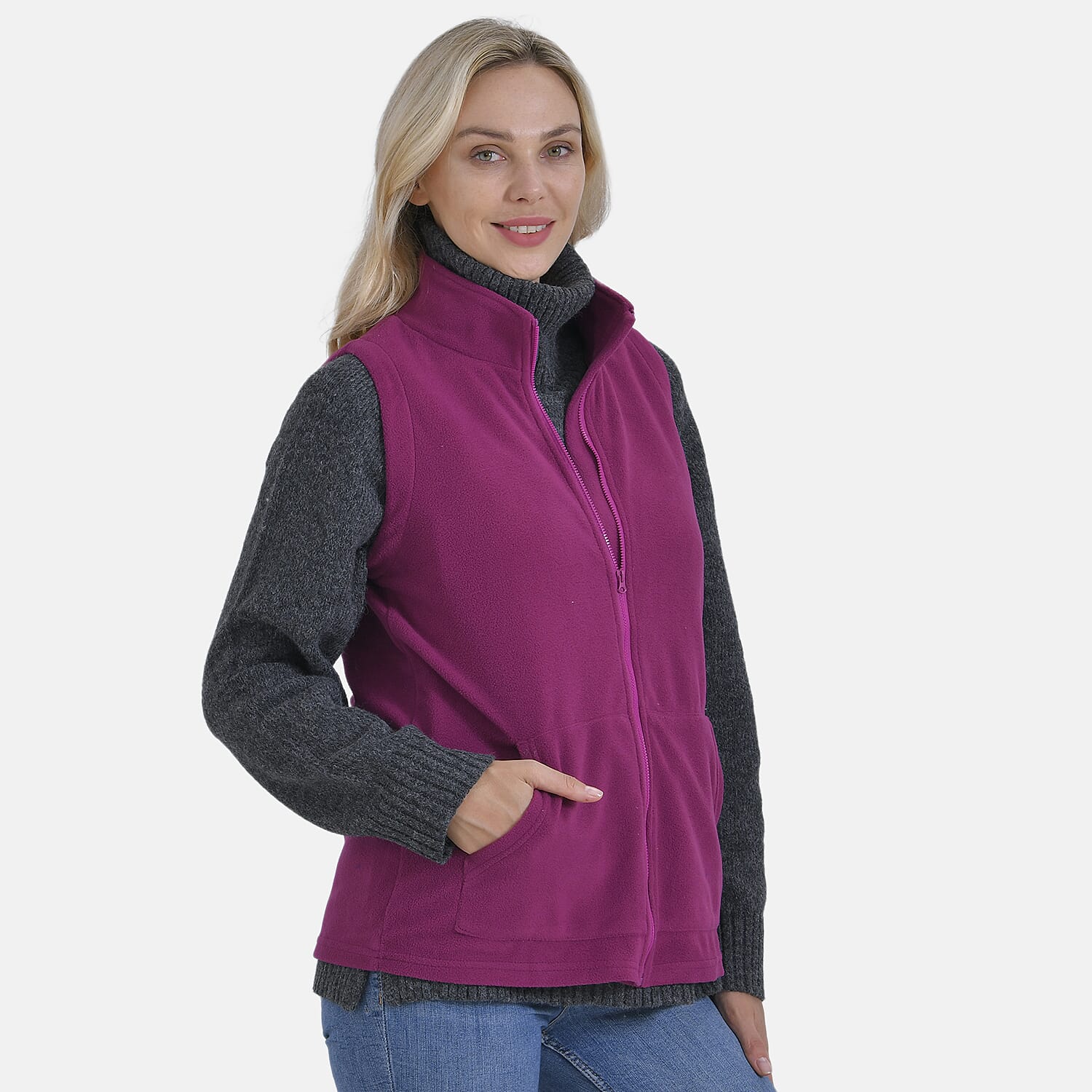 La Marey Turtle Neck Gillet