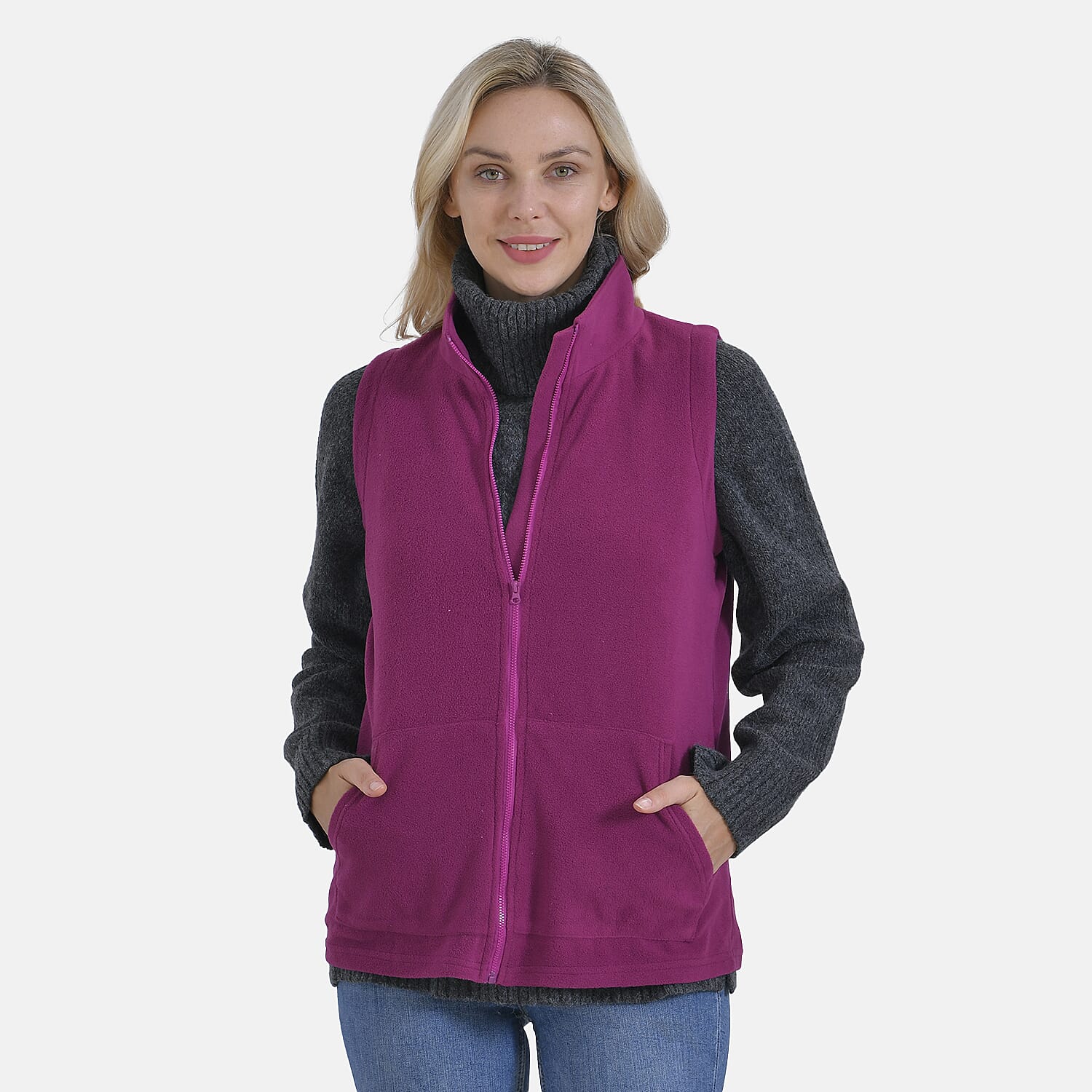 La Marey Turtle Neck Gillet