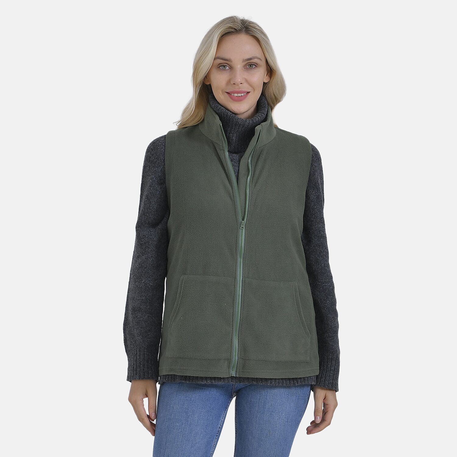 La Marey Turtle Neck Gillet