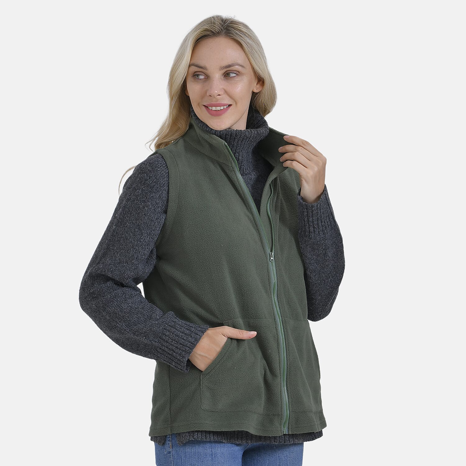 La Marey Turtle Neck Gillet