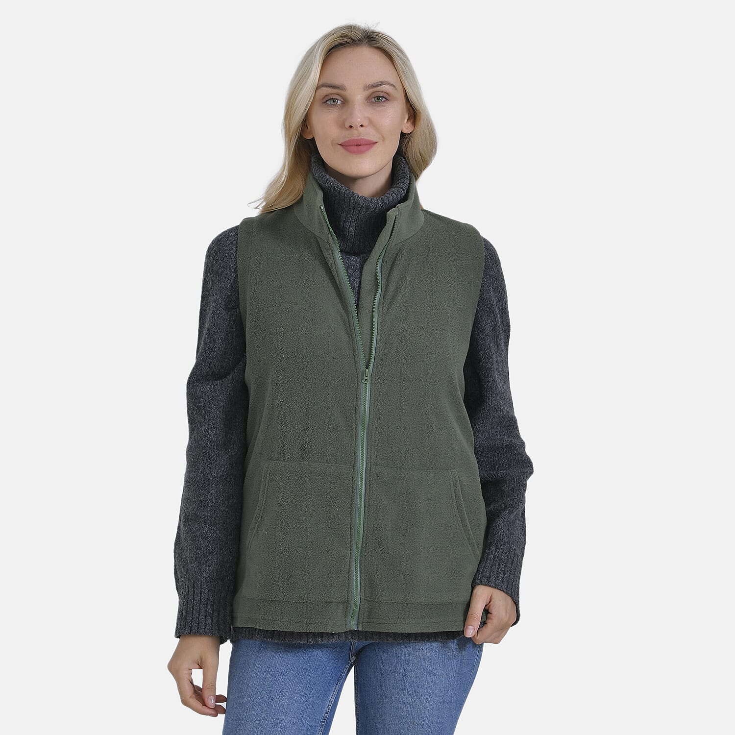 La Marey Turtle Neck Gillet