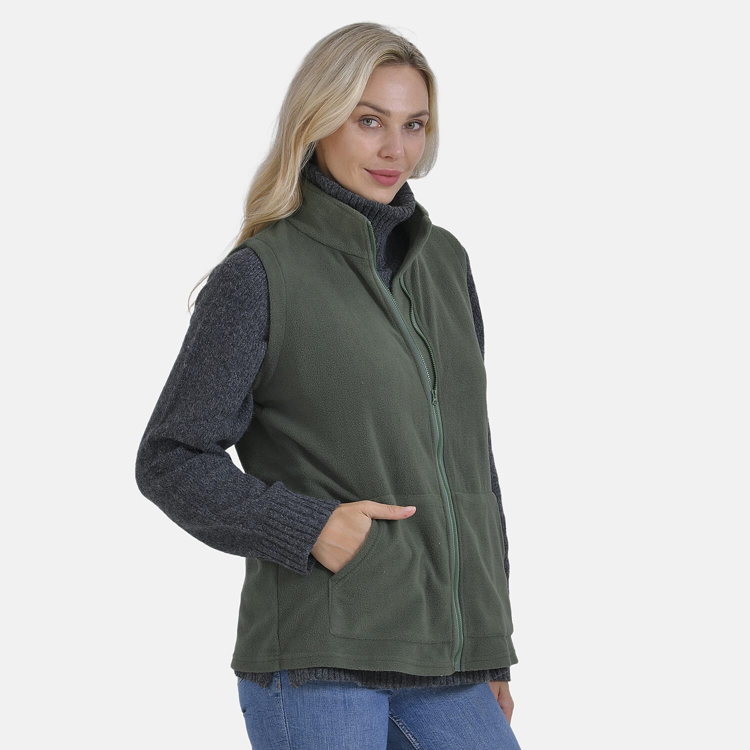 La Marey Turtle Neck Gillet