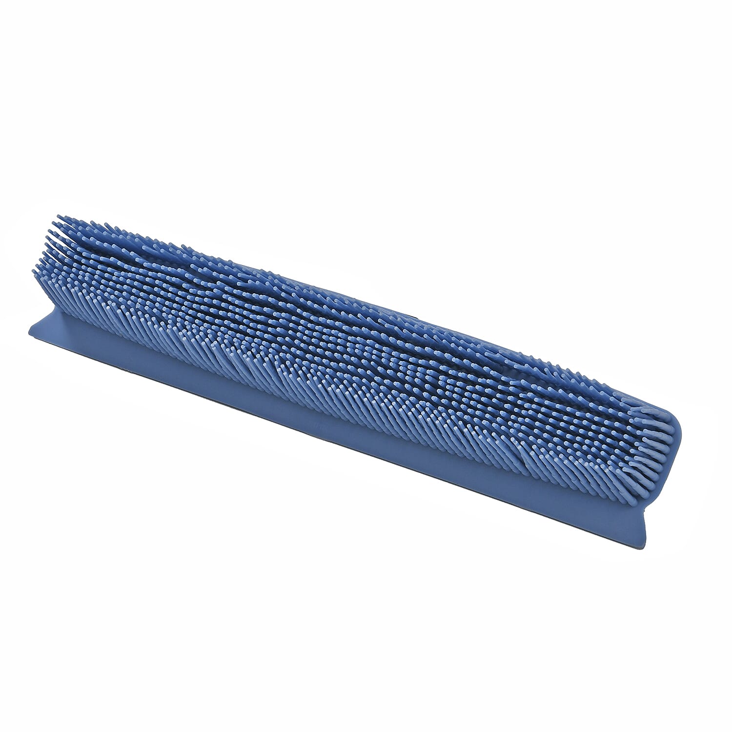2 in 1 Broom with Squeegee - Stain, Pet Hair, Stubborn Grime, Dirty Water and Dust - Suitable for wet and dry cleaning, indoor- outdoor-Integrated squeegee. Blue