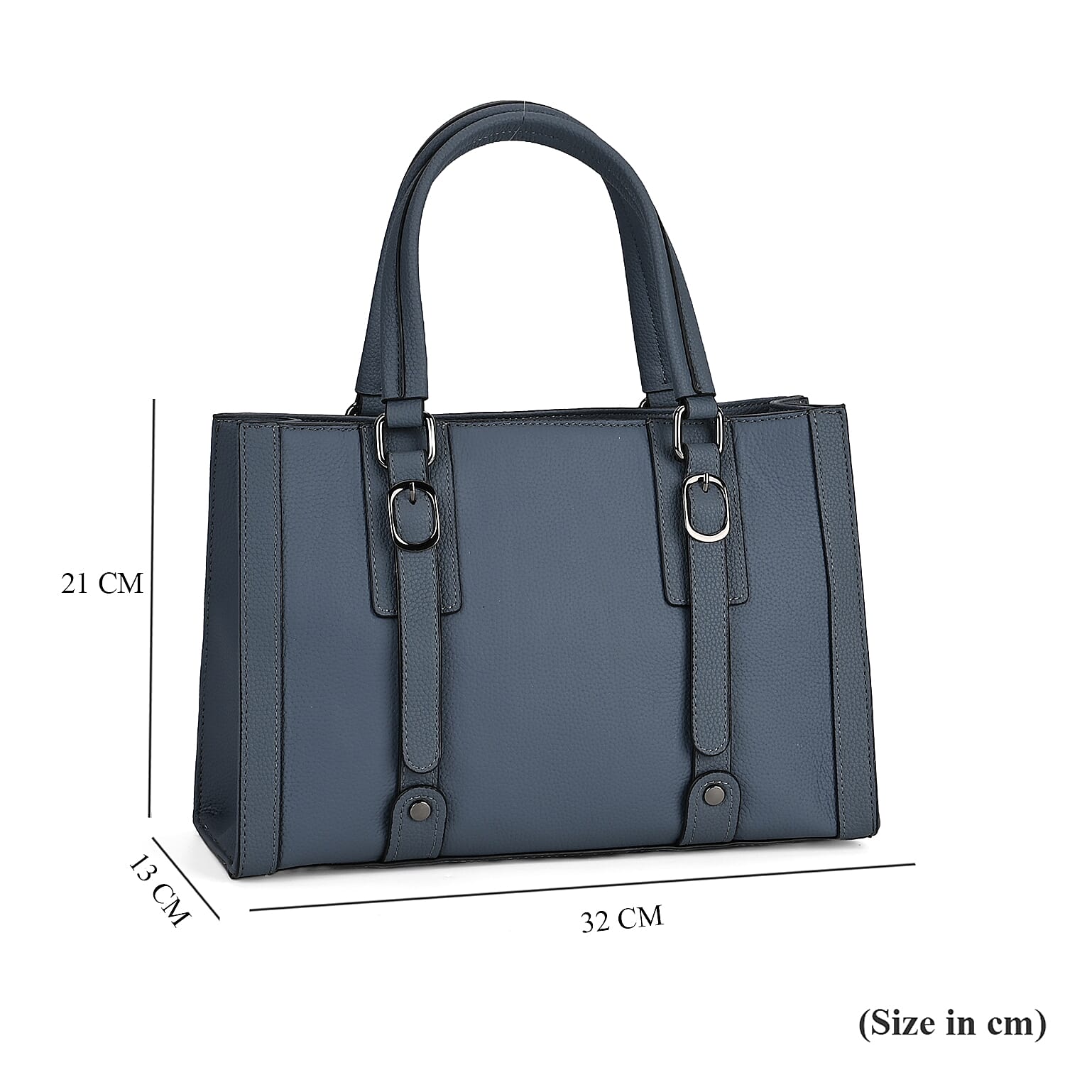 BLACK FRIDAY DOORBUSTER - Leather Crossbody HandBag - Blue