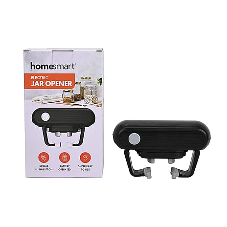 Homesmart Electric Jar Opener (2xAA Alkaline Battery not. Inc.) - Black