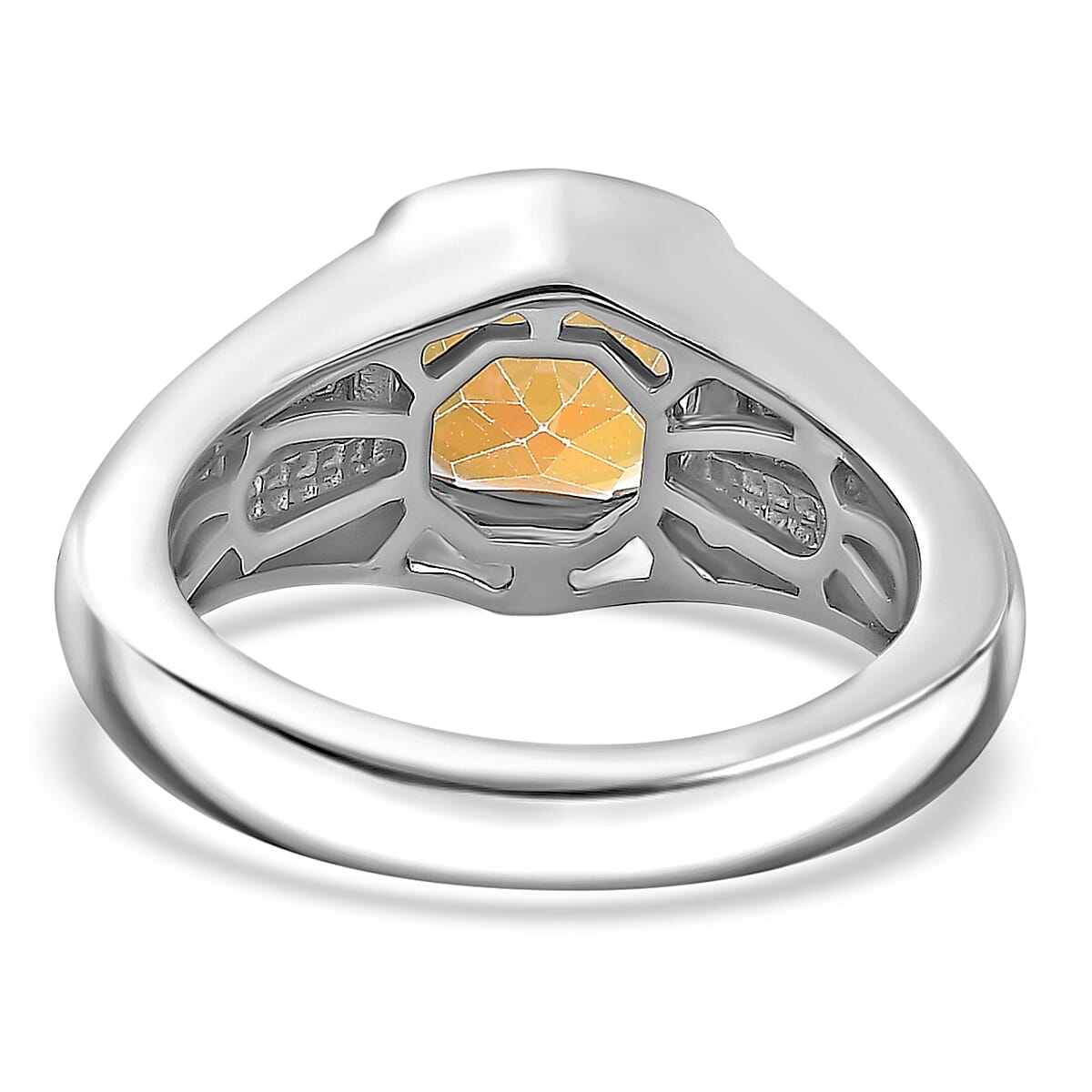 Twilight Mystic Quartz Ring 2.719  Ct.