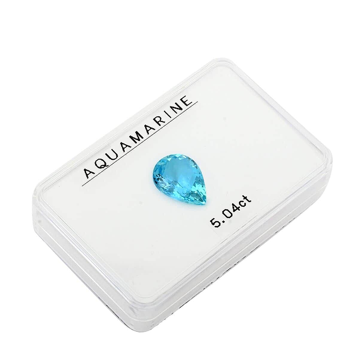 Santamaria Aquamarine Pear 14x10.2 mm