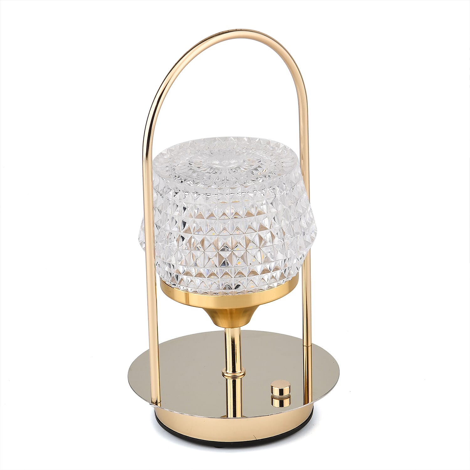 Rechargeable Crystal Effect Lamp with Touch Control (Battery 800mAh inc.) - Rose