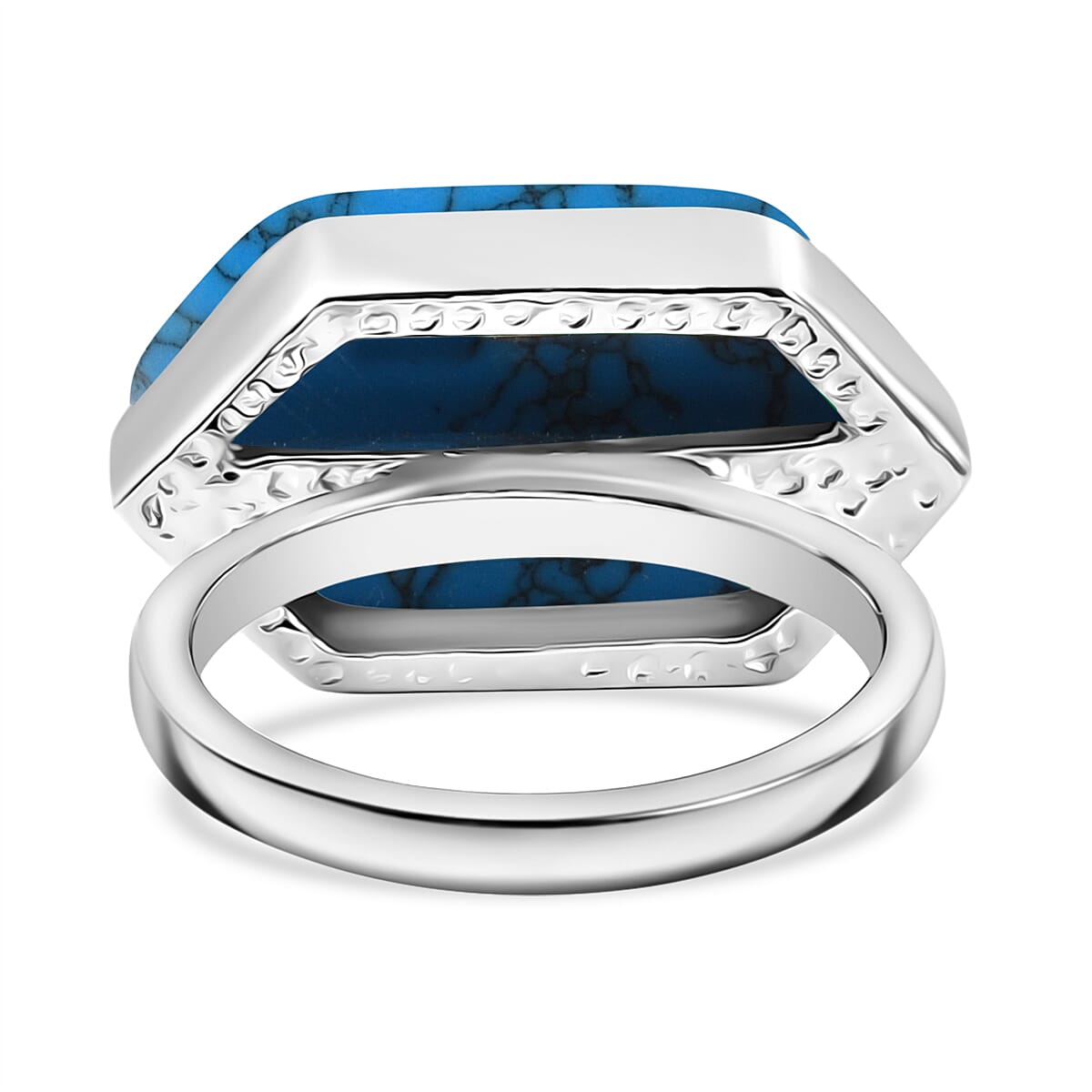 Solitaire Ring in White Tone