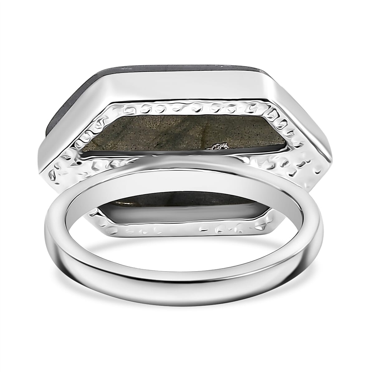 Solitaire Ring in White Tone