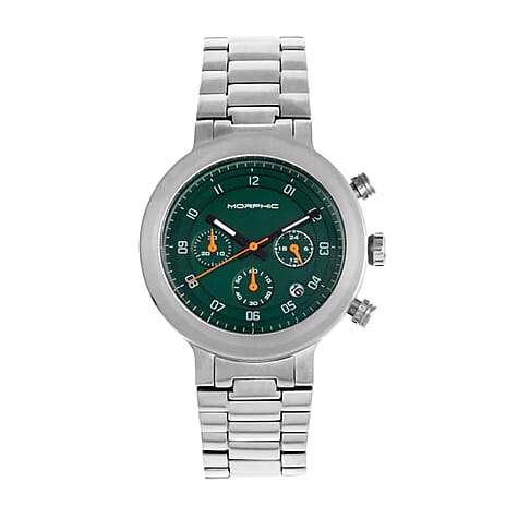 Morphic Japanese Mens Watch in Stainless Steel
