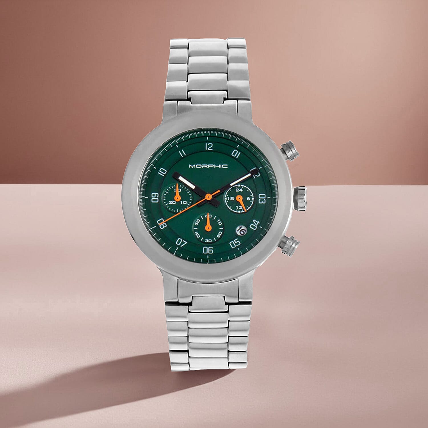 Morphic Japanese Mens Watch in Stainless Steel