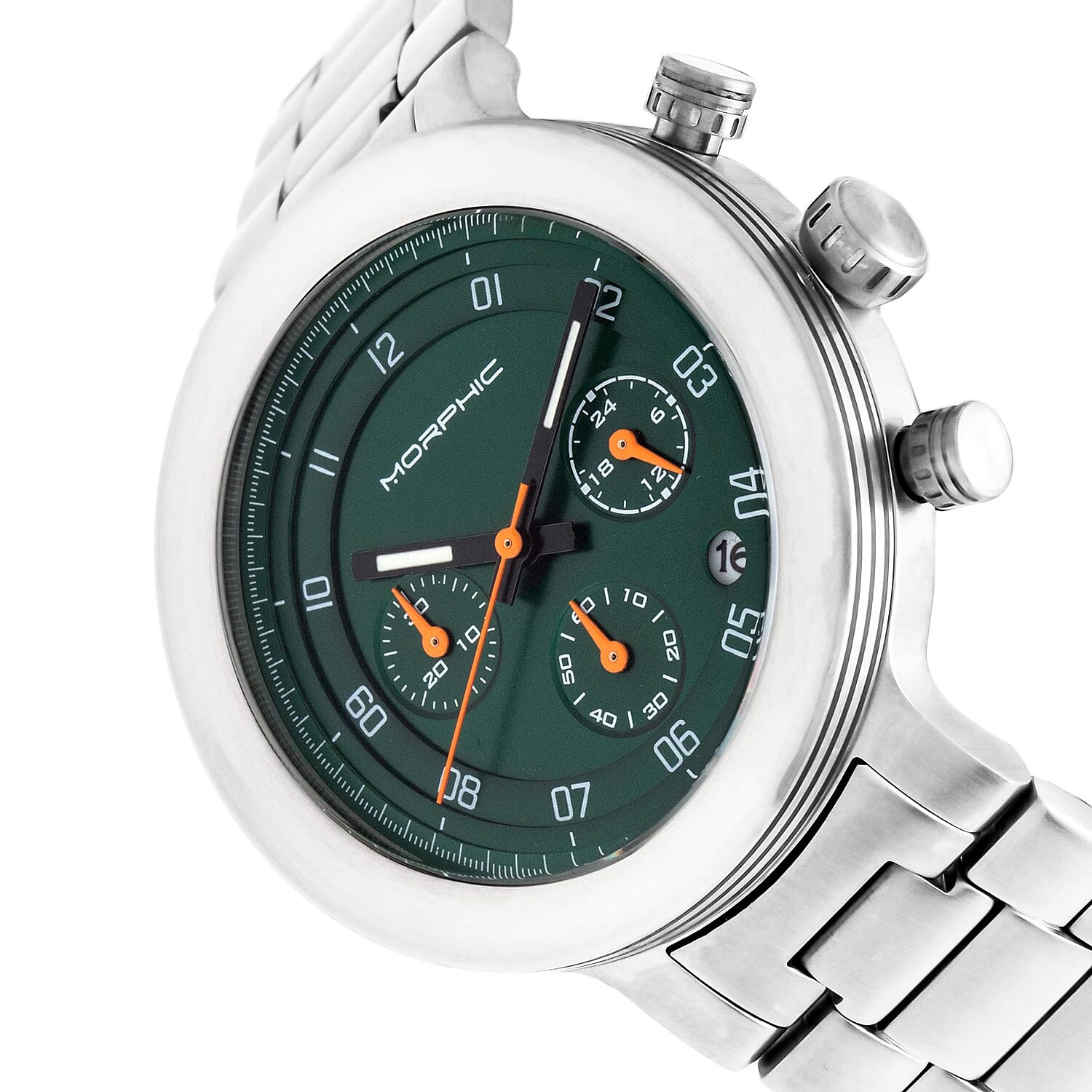 Morphic Japanese Mens Watch in Stainless Steel