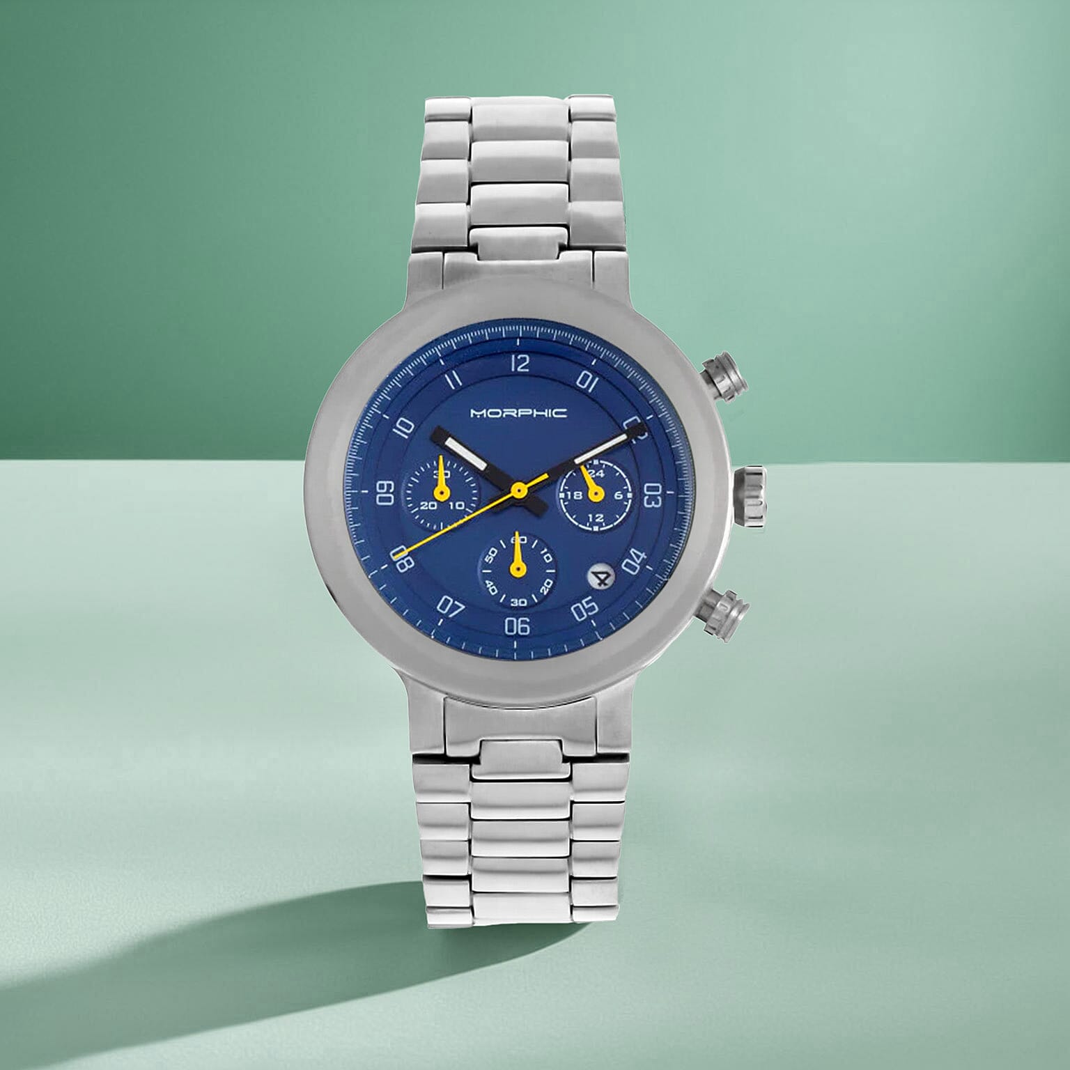 Morphic Japanese Mens Watch in Stainless Steel