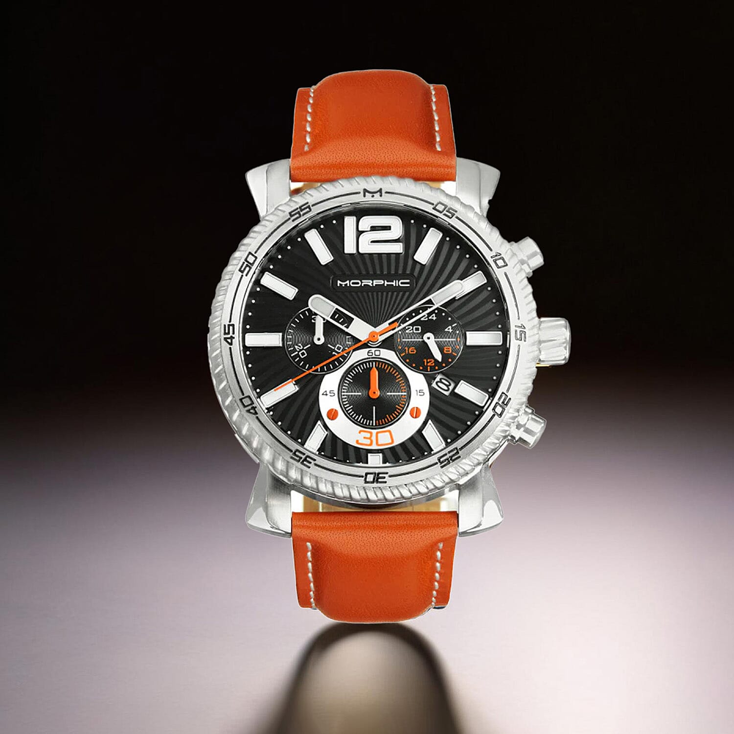 Morphic Japanese Mens Watch in Genuine Leather