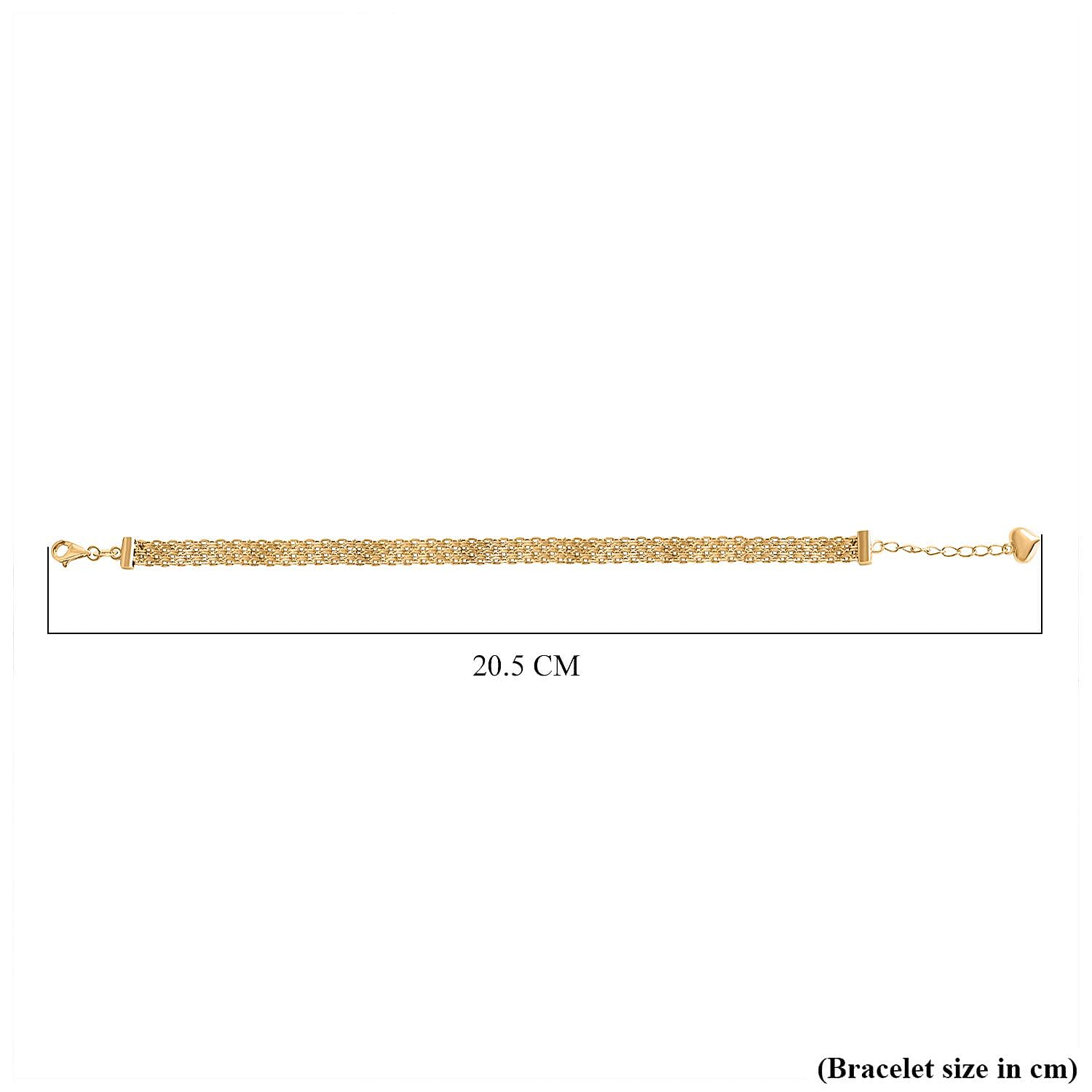 Limited Edition - 9K Yellow Gold Bismark Link Bracelet (Size 7-1 Inch Ext.), Gold Wt. 3.35 Gms.