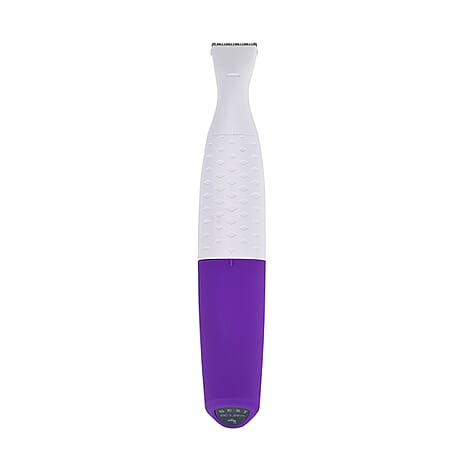 Electric Shaving Trimming 2 in 1 (Battery not inc.) - White - Purple