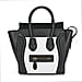 Genuine Leather Micro Luggage Tote Bag