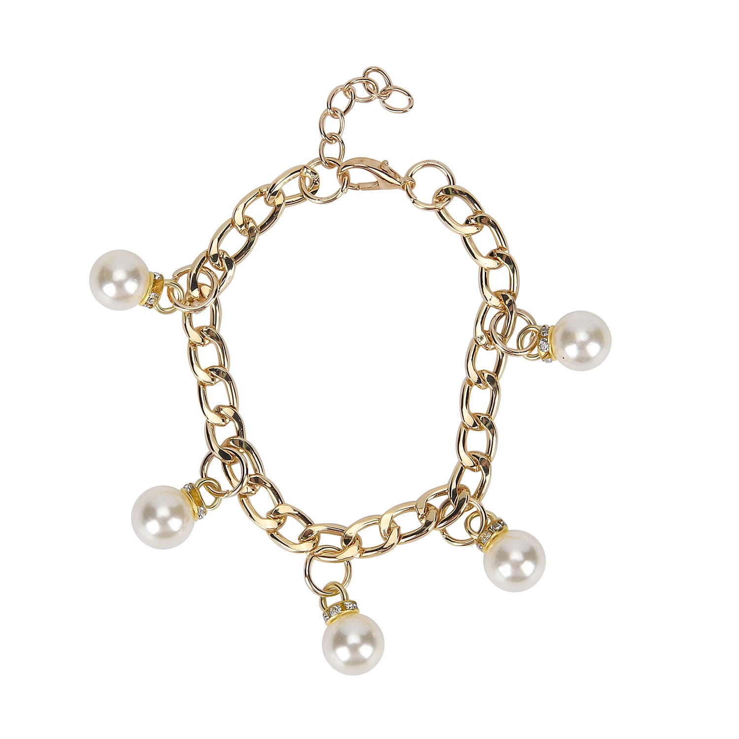 Leatherette Clutch Bag with Necklace & Bracelet (Size 22x12x4 cm) - Sky Blue