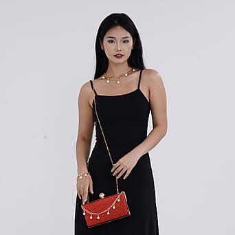 https://tjcuk.sirv.com/Products/78/6/7863030/Leatherette-Clutch-Bag-with-Necklace-Bracelet-Champagne_7863030_1.jpg?w=342&h=342