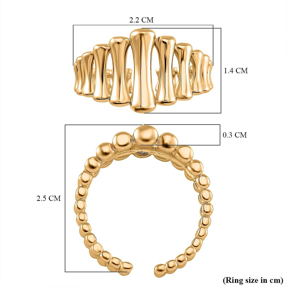 Designer Inspired Adjustable Drip Ring