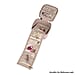 Velvet Jewellery Organiser (Size 12x12x7 cm) - Cream