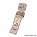 Velvet Jewellery Organiser (Size 12x12x7 cm) - Cream