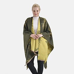 Closeout Deal Peacock Feather Pattern Super Soft Shawl