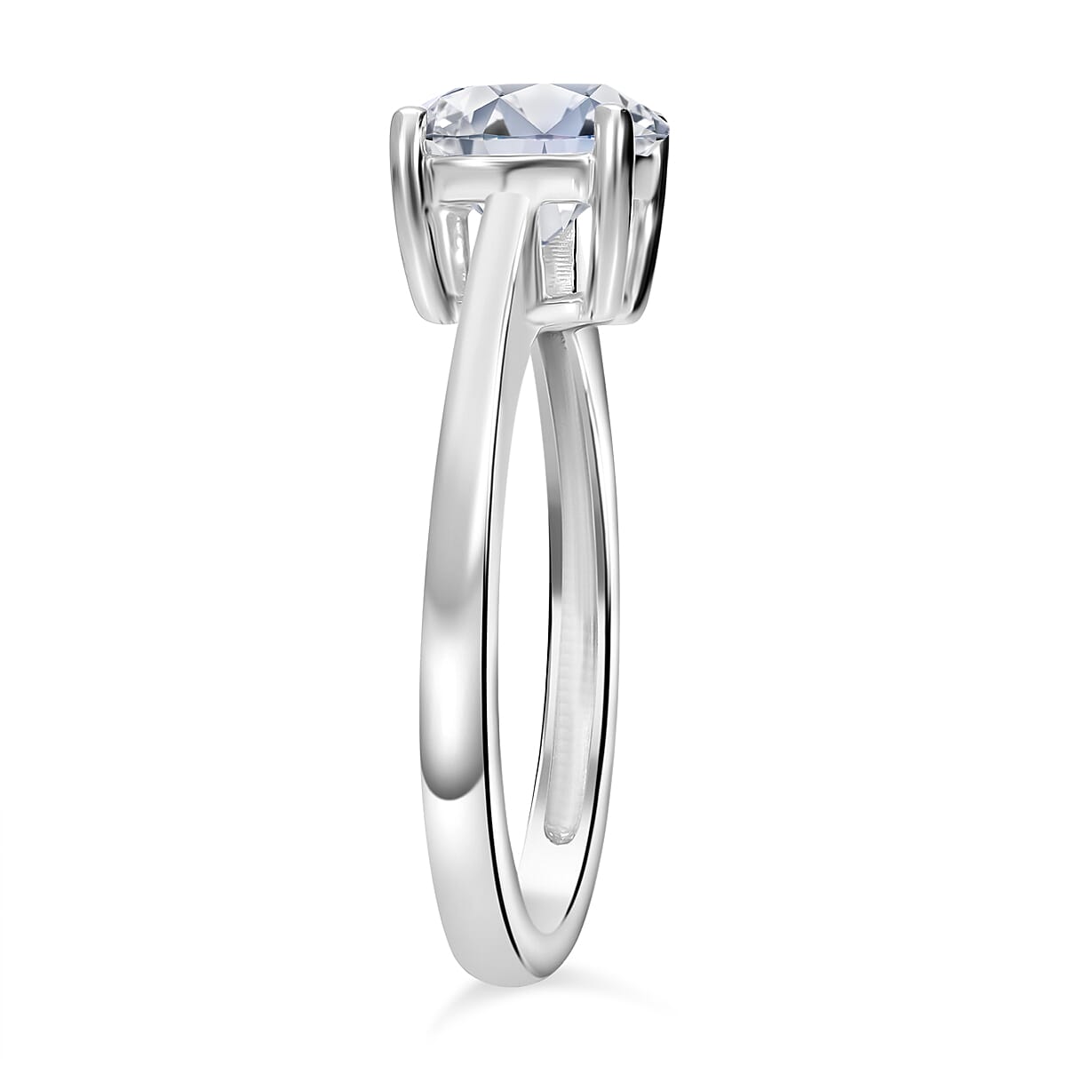 Luxuriant 950 Platinum SGL Certified Lab Grown Diamond (SI-GH) Ring 1.50 Ct.