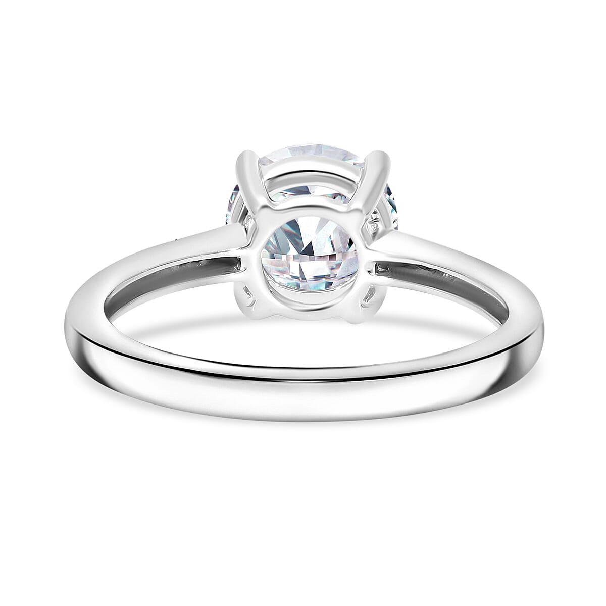 Luxuriant 950 Platinum SGL Certified Lab Grown Diamond (SI-GH) Ring 1.50 Ct.