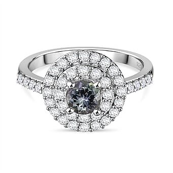 https://tjcuk.sirv.com/Products/78/6/7864254/Peacock-Tanzanite-White-Zircon-Main-Stone-With-Side-Stone-Ring-in-rhod_7864254.jpg?w=342&h=342