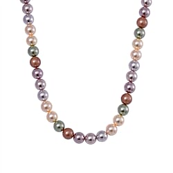 White Shell Pearl Necklace (Size - 20)