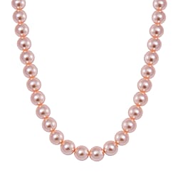 White Shell Pearl Necklace (Size - 20)