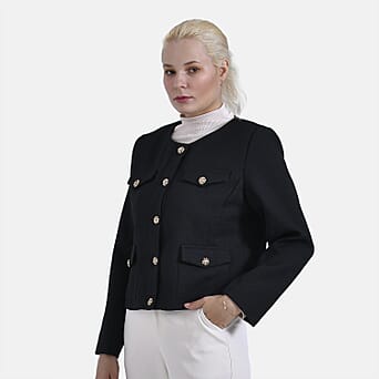 https://tjcuk.sirv.com/Products/78/6/7864378/Maisi-Twill-Blazer-With-Buttoned-Pocket-Detail-Size-12-Black_7864378.jpg?w=342&h=342