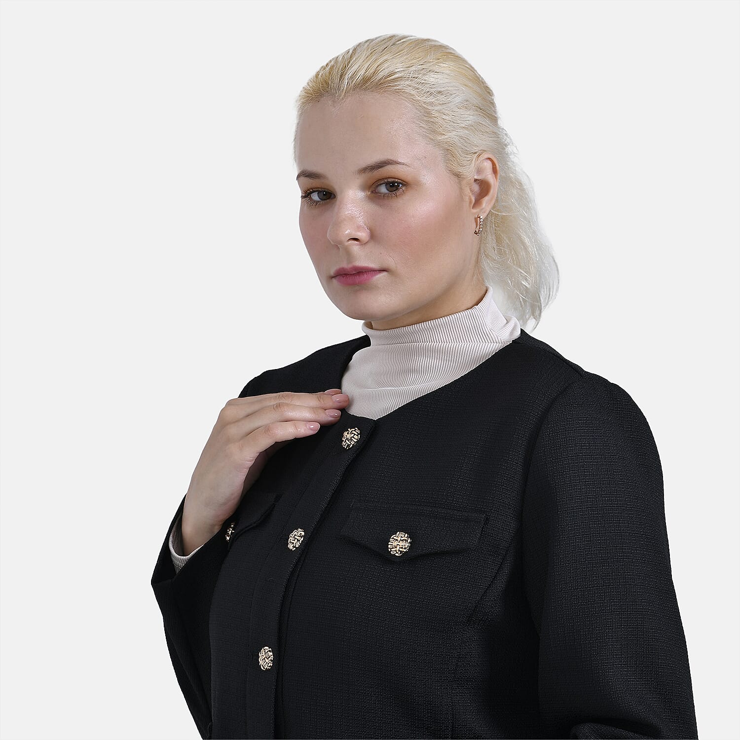 La Marey Patterned Blazer