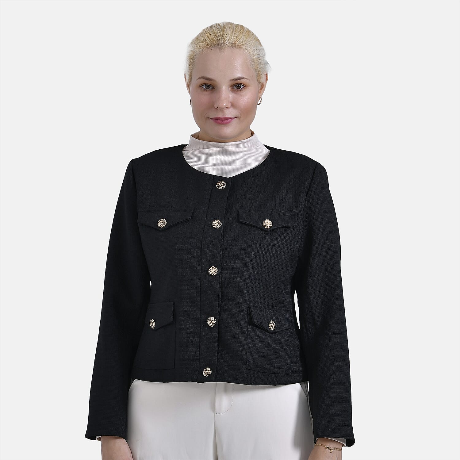 La Marey Patterned Blazer