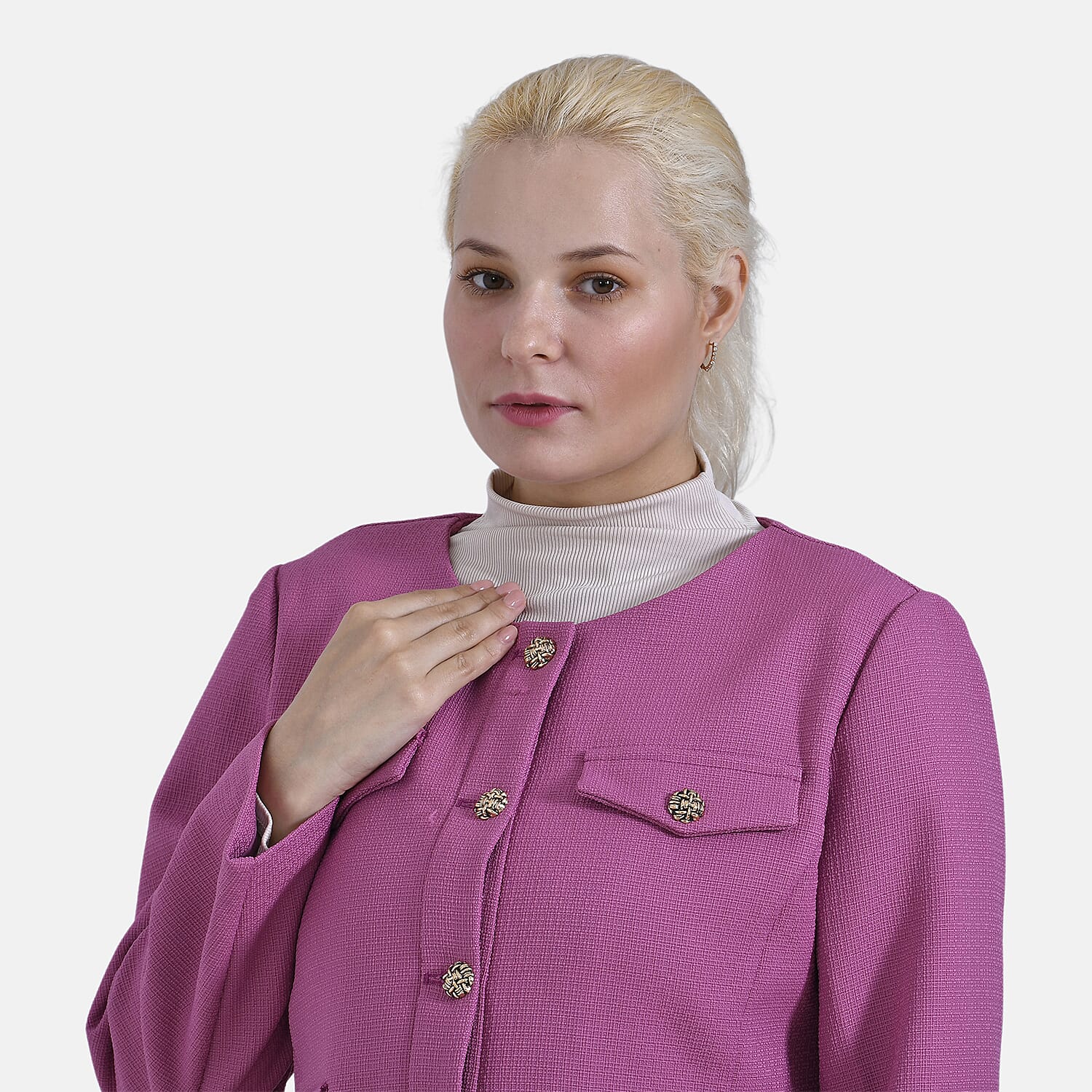 La Marey Patterned Blazer