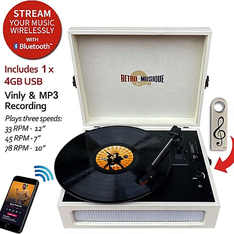 Radio (Size 39x34 cm) - Cream